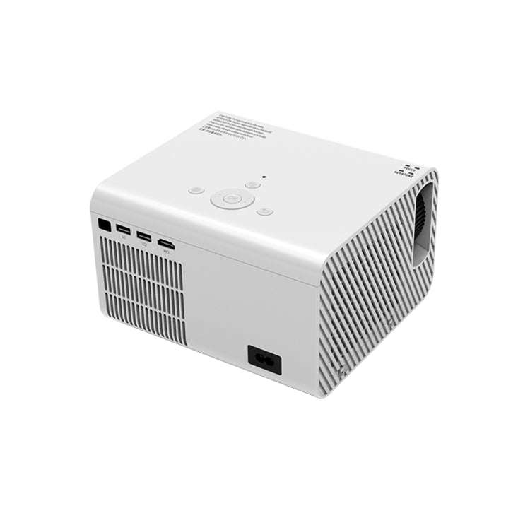 T10 1920x1080P 3600 Lumens Portable Home Theater LED HD Digital Projector, Android Version(White)
