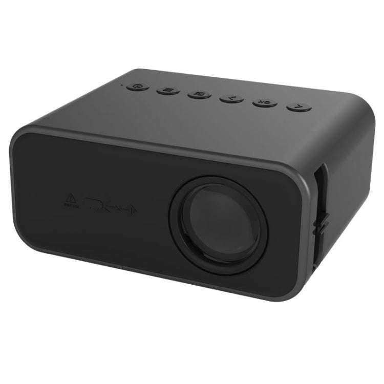T500 1920x1080P 80 Lumens Portable Mini Home Theater LED HD Digital Projector With Remote Control...