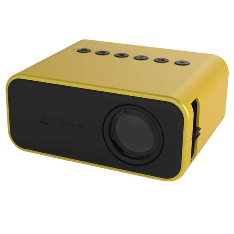T500 1920x1080P 80 Lumens Portable Mini Home Theater LED HD Digital Projector With Remote Control...