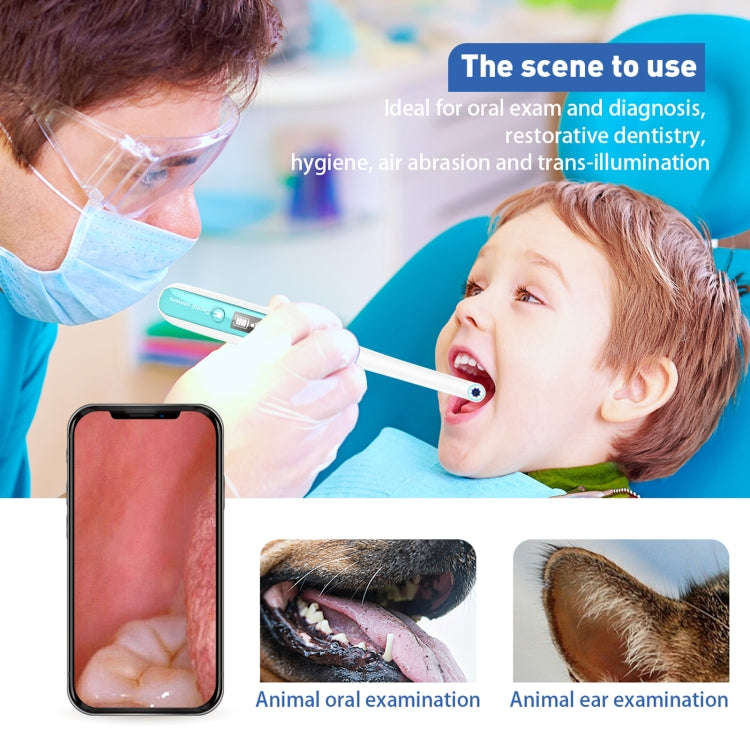 inskam401 1080P Household Visual WiFi HD Intraoral Camera Endoscope