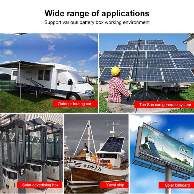PWM Solar Controller 12V / 24V Lithium Battery Charging Photovoltaic Panel Charging Street Light ...