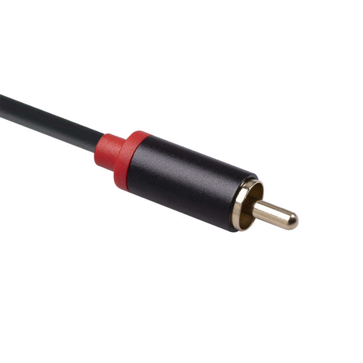 3685 6.35mm Male to Double RCA Male Stereo Audio Cable, Length:1.5m