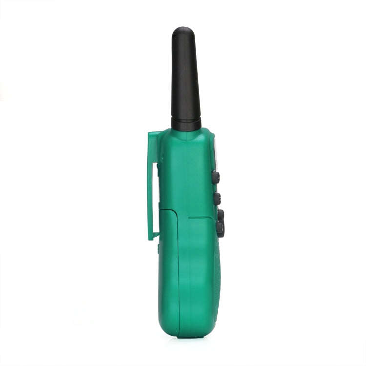 1 Pair RETEVIS RT388 0.5W EU Frequency 446MHz 8CHS Handheld Children Walkie Talkie(Green)