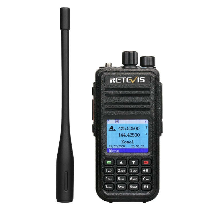RETEVIS RT3S 136-174MHz + 400-480MHz 3000CH Handheld DMR Digital Two Way Radio Walkie Talkie, GPS...