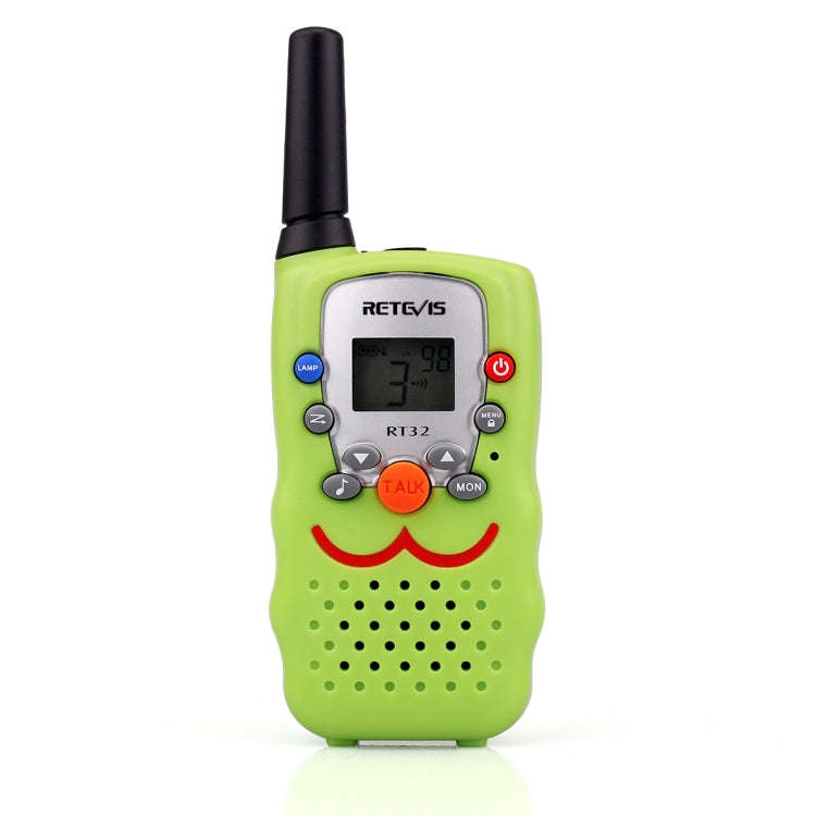 1 Pair RETEVIS RT32 0.5W US Frequency 462.550-467.7125MHz 22CH Handheld Children Walkie Talkie(Gr...