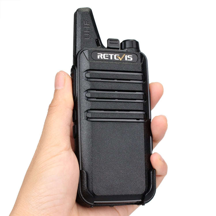 1 Pair RETEVIS RT622 US Frequency 400-480MHz 16CHS Two Way Radio Handheld Walkie Talkie, US Plug(...