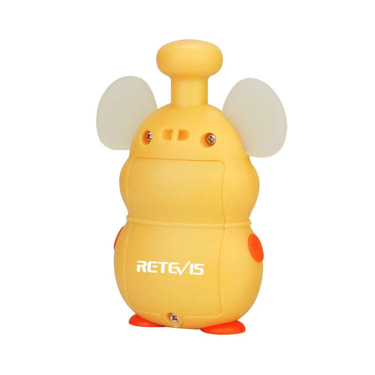 1 Pair RETEVIS RT30M 0.5W US Frequency FRS467 1CH Mouse Shape Children Handheld Walkie Talkie(Yel...