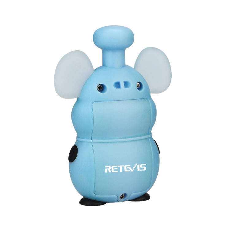 1 Pair RETEVIS RT30M 0.5W EU Frequency PMR446 1CH Mouse Shape Children Handheld Walkie Talkie(Blue)
