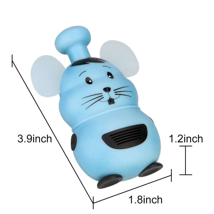 1 Pair RETEVIS RT30M 0.5W EU Frequency PMR446 1CH Mouse Shape Children Handheld Walkie Talkie(Blue)