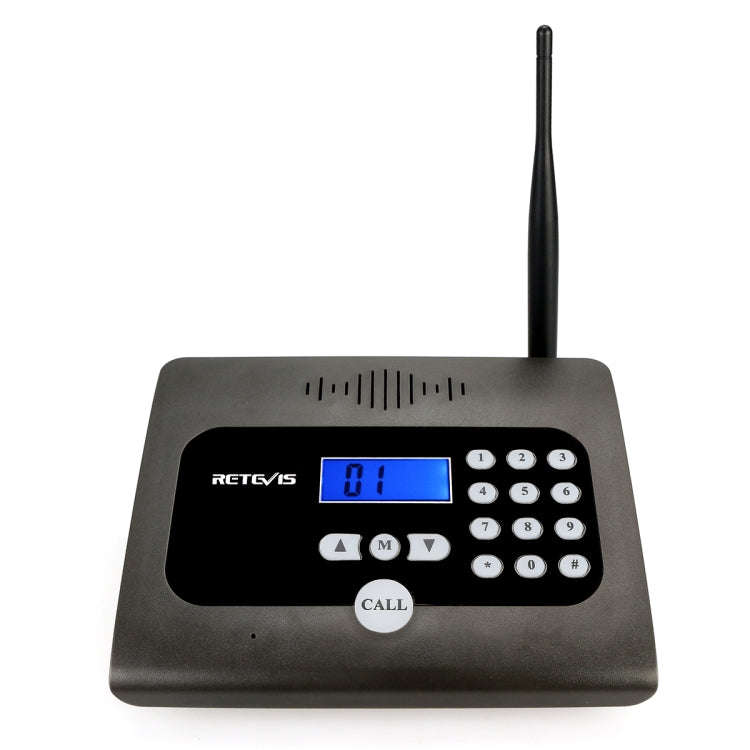 RETEVIS RT57 Wireless Business Calling Device Wireless Intercom System(Black)