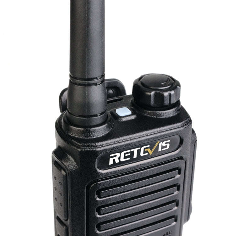 RETEVIS RT47 PMR446 16CHS IP67 Waterproof FRS Two Way Radio Handheld Walkie Talkie, EU Plug(Black)