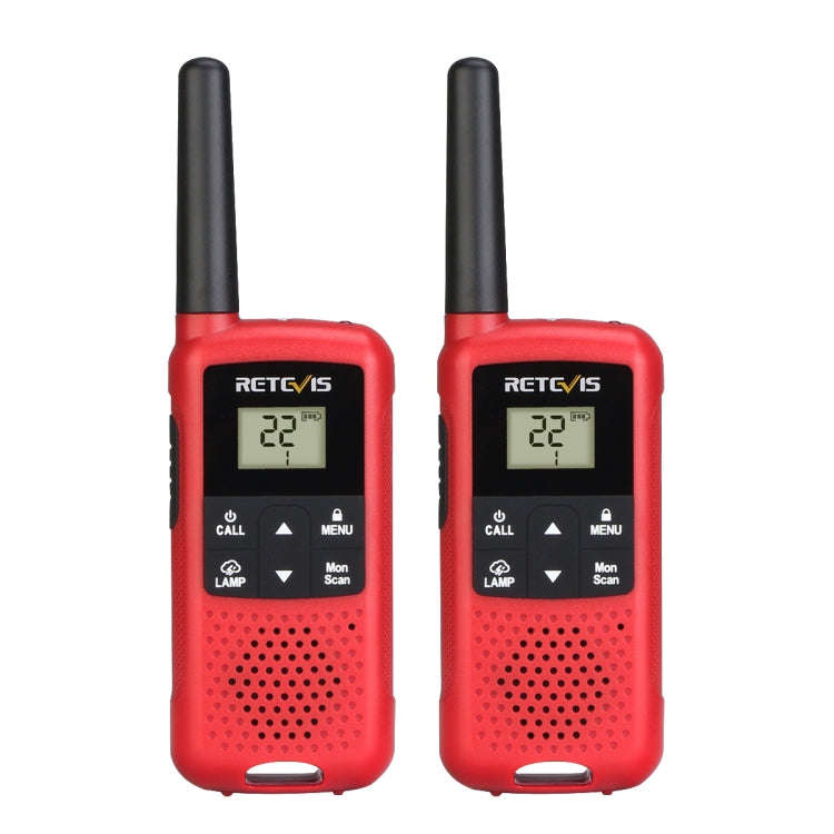 1 Pair RETEVIS RT49B 0.5W US Frequency 462.5500-467.7125MHz 22CHS FRS Two Way Radio Handheld Walk...