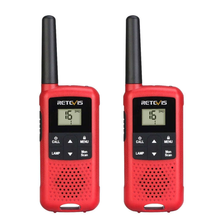 1 Pair RETEVIS RT649B 0.5W EU Frequency 446.00625-446.19375MHz 16CHS Two Way Radio Handheld Walki...