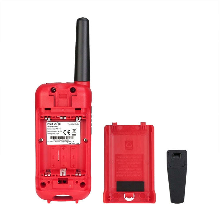 1 Pair RETEVIS RT649B 0.5W EU Frequency 446.00625-446.19375MHz 16CHS Two Way Radio Handheld Walki...