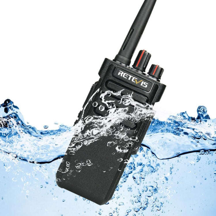 RETEVIS RT67 0.5W PMR446 16CHS Two Way Radio Mini Handheld Walkie Talkie, EU Plug(Black)