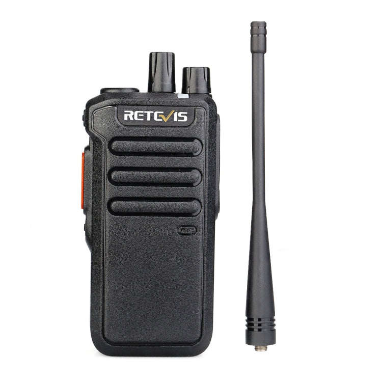 RETEVIS RT43 5W UHF 400-480MHz 32CHS DMR Digital Two Way Radio Handheld Walkie Talkie, US Plug(Bl...