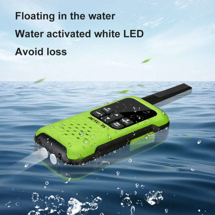 1 Pair RETEVIS RB17 462.5500-462.7250MHz 16CHS FRS License-free Two Way Radio Handheld Walkie Tal...