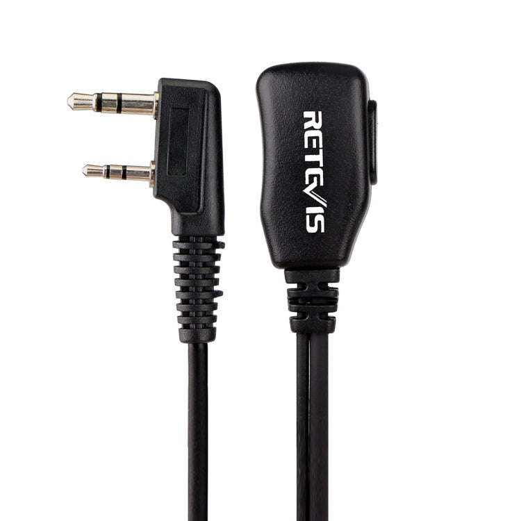 RETEVIS C9003 2 Pin PTT Speaker Microphone Acoustic Tube In-ear Earpiece