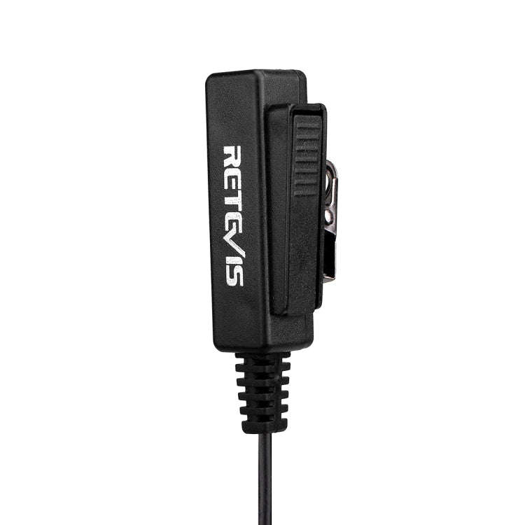 RETEVIS TK 2 Pin Long Clip Air Guide Covert Acoustic Tube Earpiece Speaker Microphone for H-777 /...