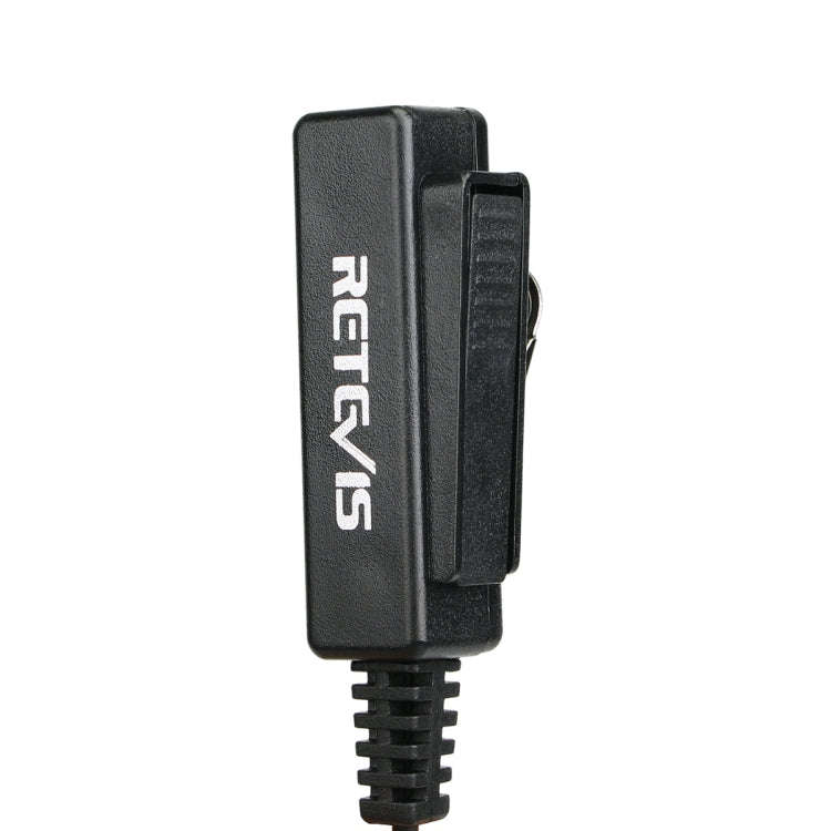 RETEVIS M 2 Pin Long Clip Air Guide Covert Acoustic Tube Earpiece Speaker Microphone