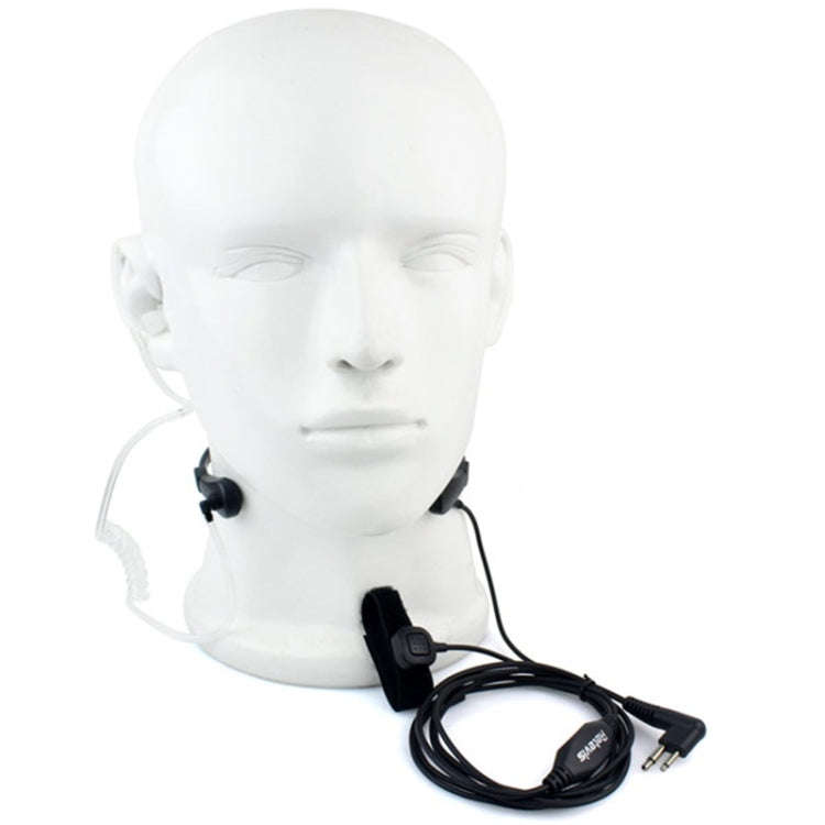 RETEVIS M Throat PTT Covert Acoustic Tube Earphone Speaker Microphone