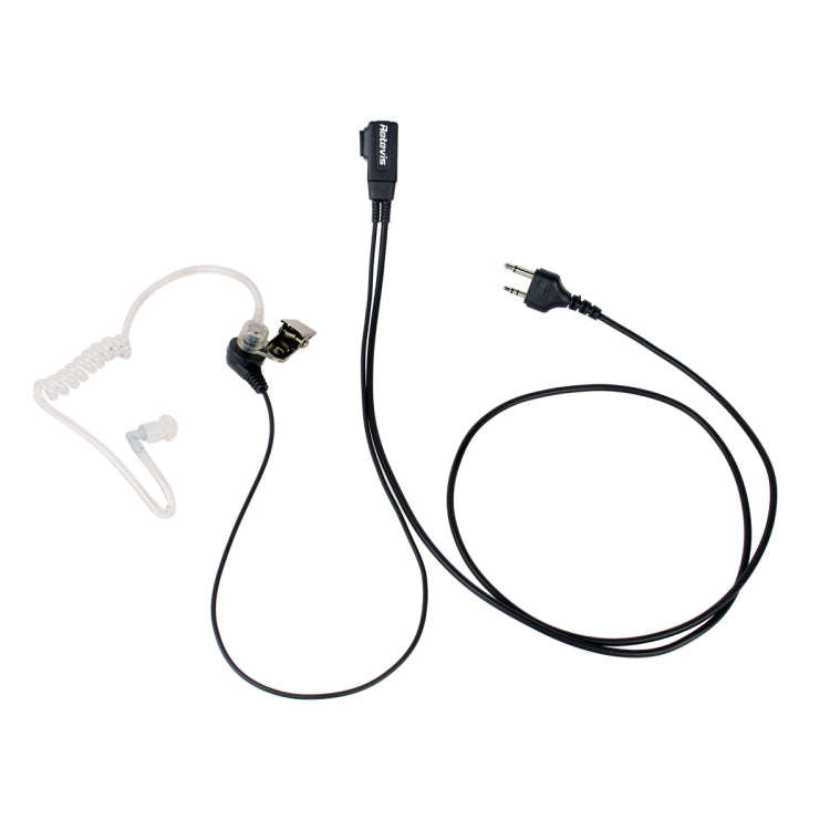 RETEVIS C9020 2 Pin Covert Acoustic Tube In-line Air Guide Earphone Microphone for Midland Radio