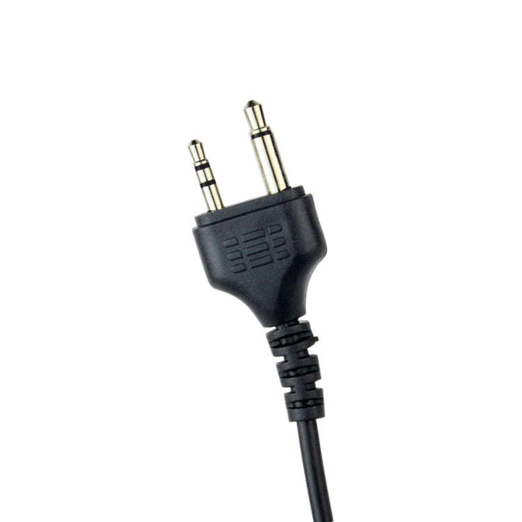 RETEVIS C9020 2 Pin Covert Acoustic Tube In-line Air Guide Earphone Microphone for Midland Radio