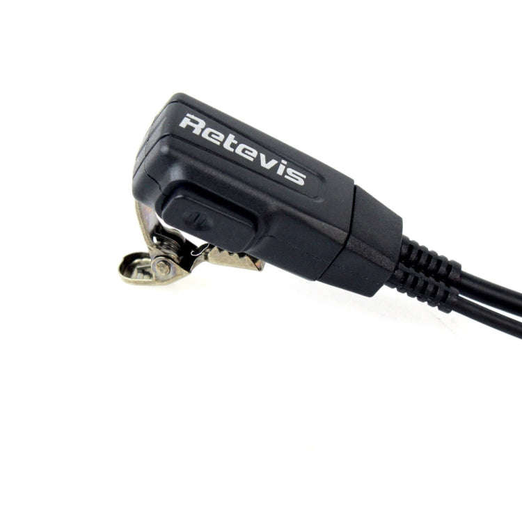 RETEVIS C9020 2 Pin Covert Acoustic Tube In-line Air Guide Earphone Microphone for Midland Radio