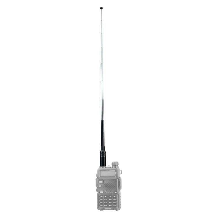 RETEVIS RT-773 136-174+400-480MHz SMA-F Famale Dual Band Whip Antenna for H-777/RT-5R/RT-B6/RT-5R...