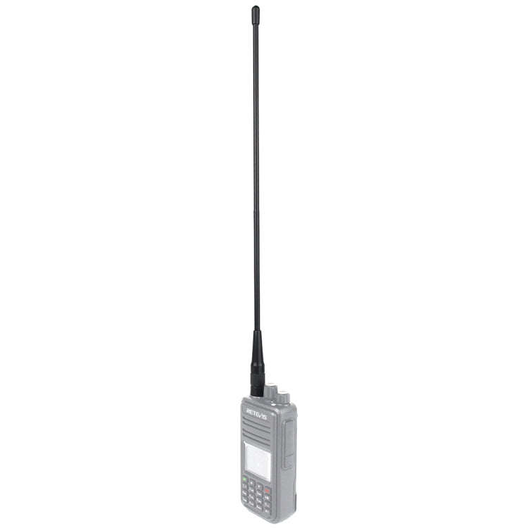 RETEVIS RHD-771 136-174+400-480MHz SMA-M Male Dual Band Antenna for RT1/RT2/RT3 TYT MD-380/UV8000D