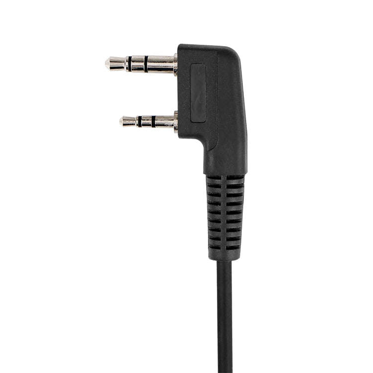 RETEVIS RE-3224 K 2 Pin D-type Earhook Earphone Microphone for H777/RT21/RT22/RT24/RT1/ RT3/RT81