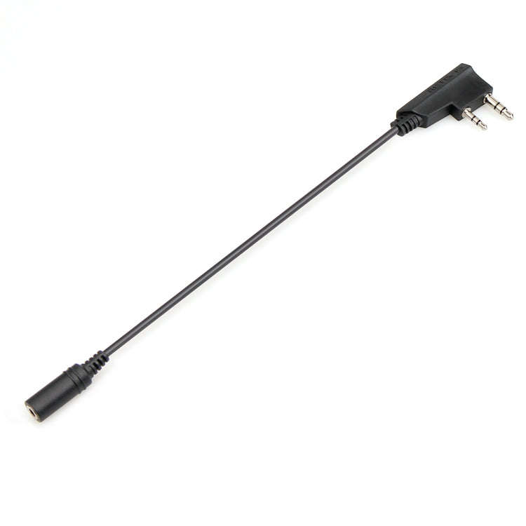 RETEVIS TCK01 Kenwood 2 Pin to 3.5mm Female Mobile Phone Audio Earphone Transfer Cable for RT21/R...