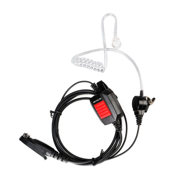 RETEVIS EA110M IP66 Waterproof  6 Pin Stylus PTT Air Guide Earphone Microphone with GP328plus Con...