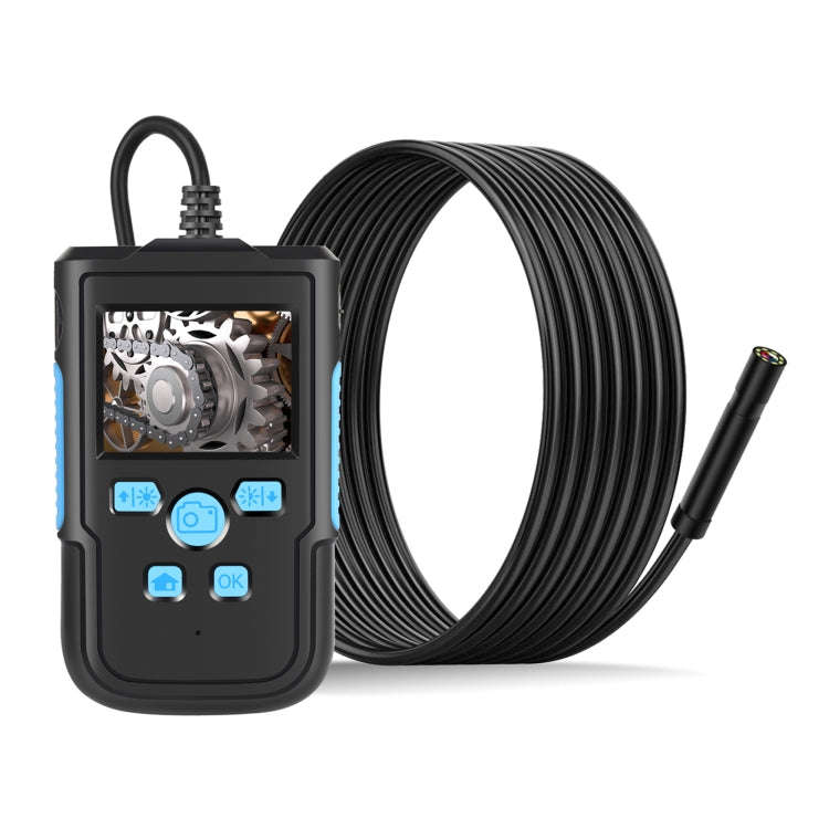 P60B 3.9mm 1080P 2.4 inch IPS Screen IP68 Waterproof HD Digital Endoscope, Length:5m Hard Cable