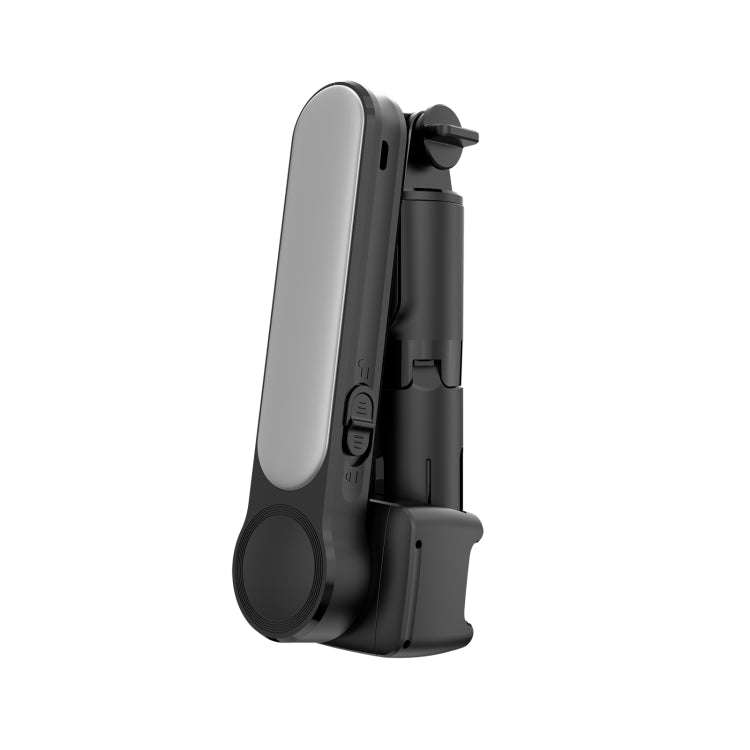 L09 Mini Folding Fill Light Gimbal Stabilizer Tripod(Black)