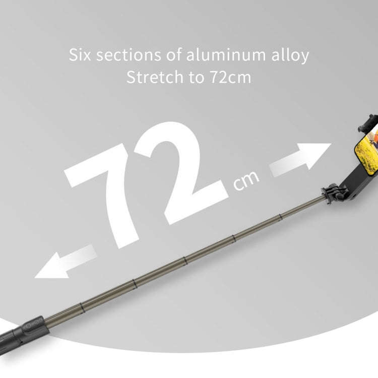 L09 Mini Folding Fill Light Gimbal Stabilizer Tripod(Black)