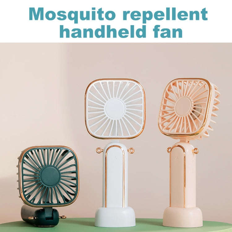 WT-TX6 Portable Foldable USB Charging Mosquito Repellent Handheld Electric Fan, 3 Speed Control(W...