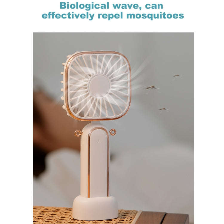 WT-TX6 Portable Foldable USB Charging Mosquito Repellent Handheld Electric Fan, 3 Speed Control(W...
