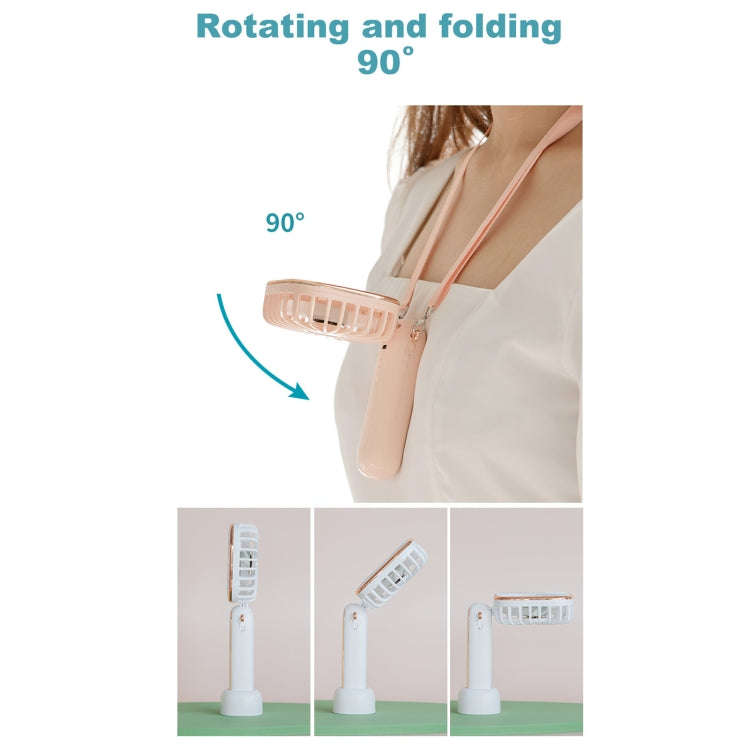 WT-TX6 Portable Foldable USB Charging Mosquito Repellent Handheld Electric Fan, 3 Speed Control(W...
