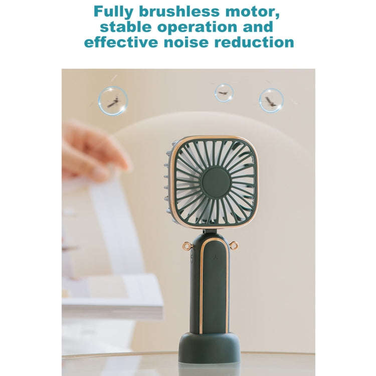 WT-TX6 Portable Foldable USB Charging Mosquito Repellent Handheld Electric Fan, 3 Speed Control(W...