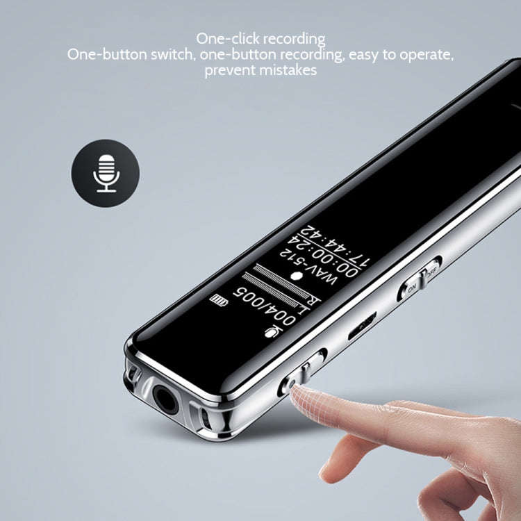 Q22 Multifunctional HD Noise Reduction Conference Recording Pen, Capacity:8GB(Black)
