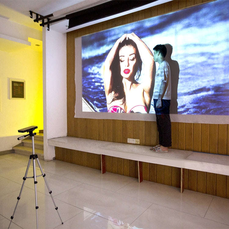 WEJOY DL-S6E 854x480P 150 Lumens Portable Home Theater LED HD Mini Digital Projector, Android 7.1...