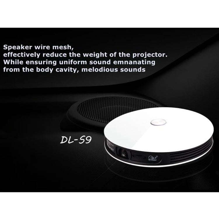WEJOY DL-S9 1280x720P 300 Lumens Portable Home Theater LED HD Digital Projector, Android 6.0, 2G+...