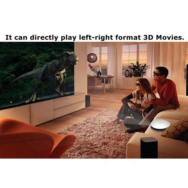 WEJOY DL-S9 1280x720P 300 Lumens Portable Home Theater LED HD Digital Projector, Android 6.0, 2G+...