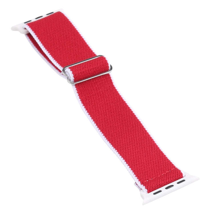 High Elastic Nylon Watch Band For Apple Watch Ultra 49mm&Watch Ultra 2 49mm / Series 9&8&7 45mm /...