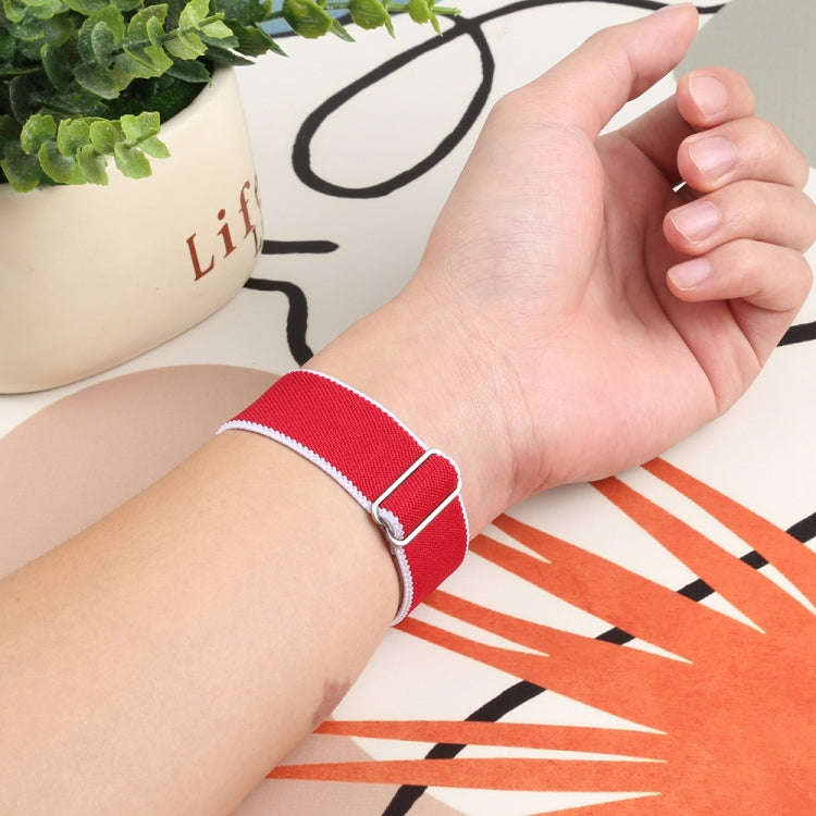 High Elastic Nylon Watch Band For Apple Watch Ultra 49mm&Watch Ultra 2 49mm / Series 9&8&7 45mm /...