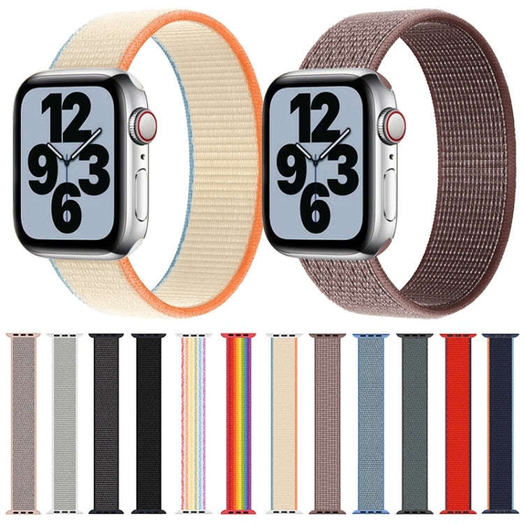 Single Lap Nylon Watch Band, Size: S 145mm For Apple Watch Ultra 49mm&Watch Ultra 2 49mm / Series...