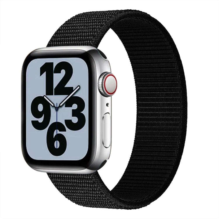 Single Lap Nylon Watch Band, Size: M 155mm For Apple Watch Ultra 49mm&Watch Ultra 2 49mm / Series...