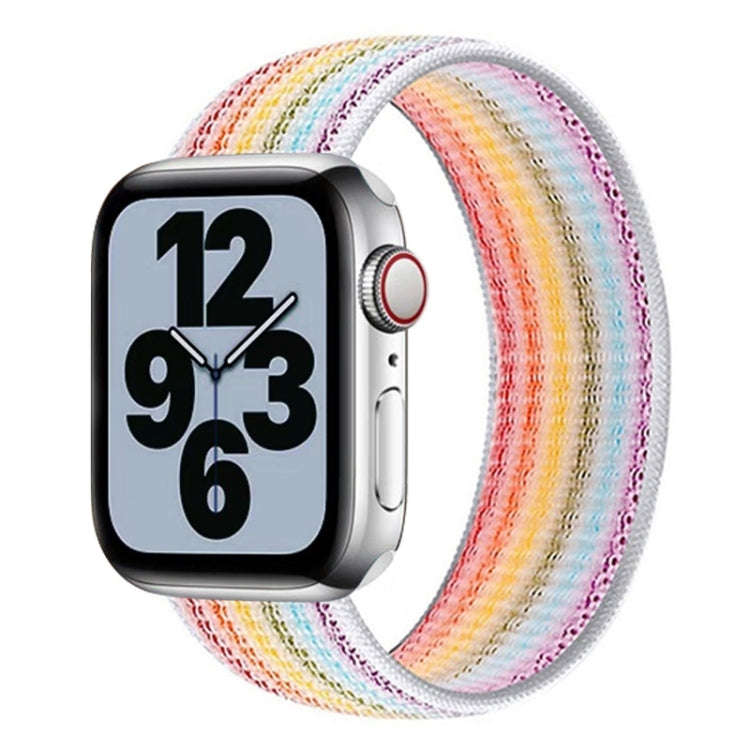 Single Lap Nylon Watch Band, Size: L 165mm For Apple Watch Ultra 49mm&Watch Ultra 2 49mm / Series...
