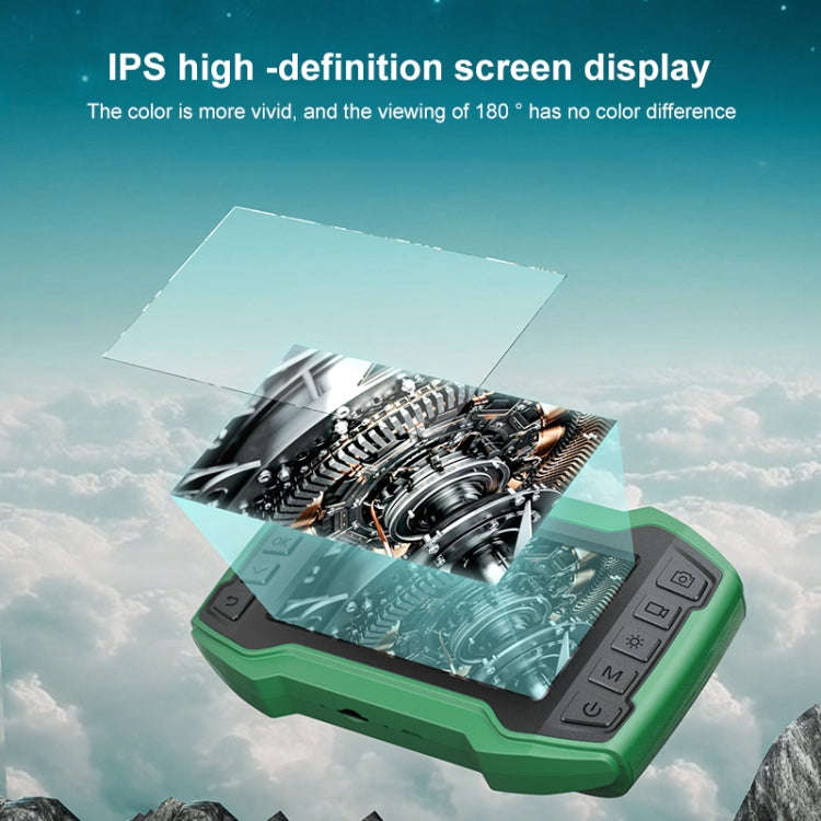inskam452-2 Dual-lens 4.5 inch IPS Screen 1080P HD Endoscope 200W Pixel Industrial Endoscope, Har...